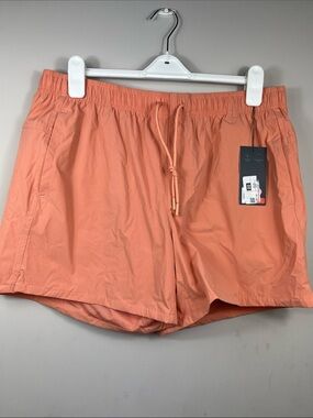 NWT VRST Swim Trunks XL Coral Orange Quick Dry Drawstring Shorts